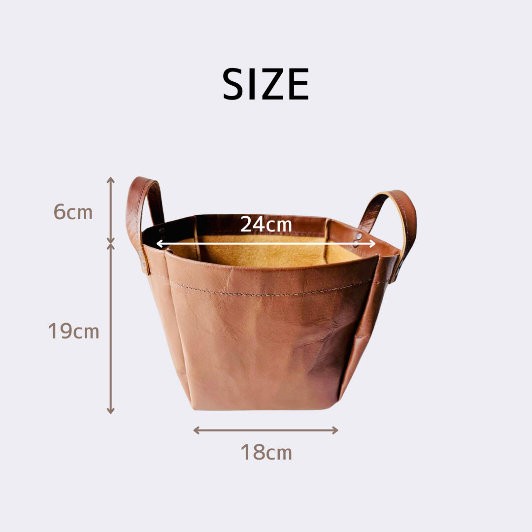 ストレージレザーバッグ